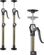 MANQO Adjustable Cabinet Jack Support Pole Set 49–110cm – 2 Piece 3rd Hand Support System