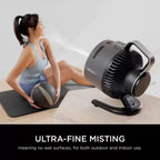 Shark FlexBreeze HydroGo Portable Misting Fan FA050UK – Charcoal