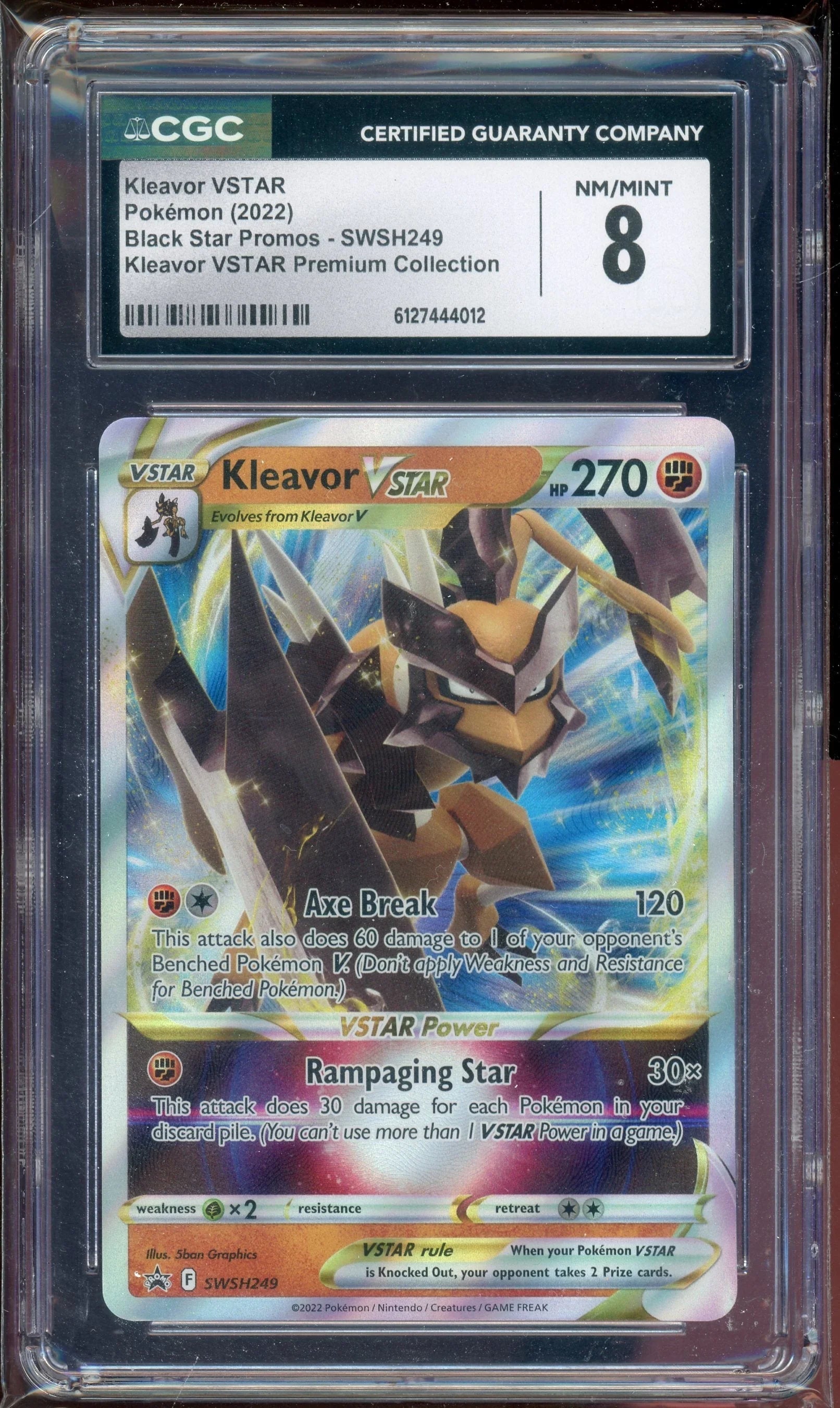 CGC 8 KLEAVOR VSTAR PROMO
